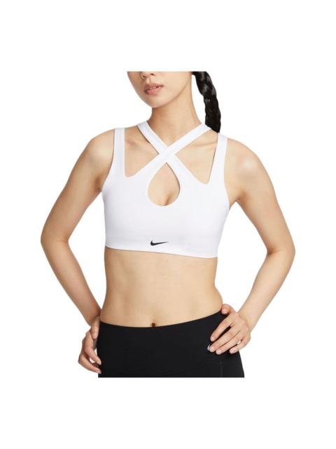 Nike (WMNS) Nike Freestyle Light-Support Padded Sports Bra Asia Sizing 'White' FV6271-100