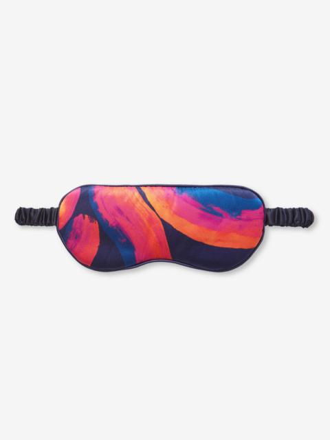 Derek Rose Eye Mask Brindisi 82 Silk Satin Multi