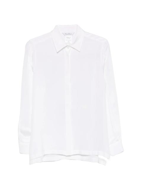 Max Mara Max Mara Mxmgeranio Button-up Long-sleeve Shirt
