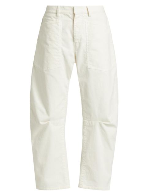 NILI LOTAN Women's Shon Corduroy Pants - Stone