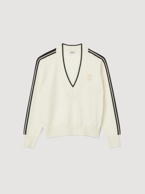 Sandro Wool and cashmere sweater