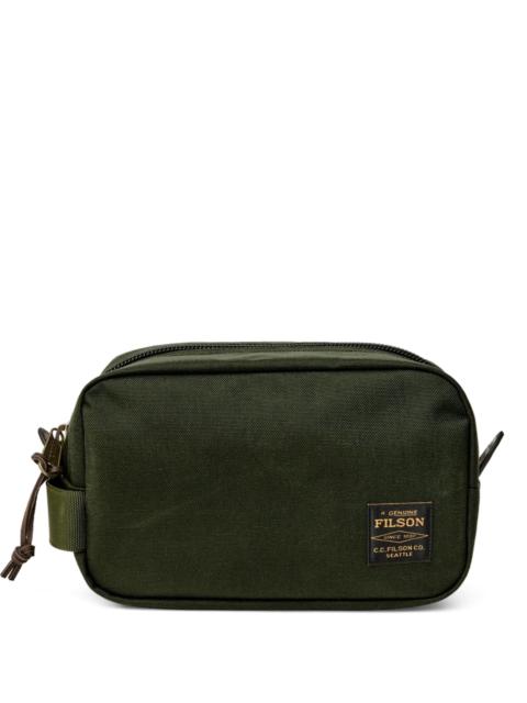 FILSON Duffle Bag With Brown Strap "Dryden"