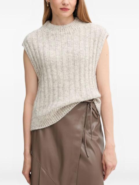 Barbour Anastasia ribbed sleeveless vest