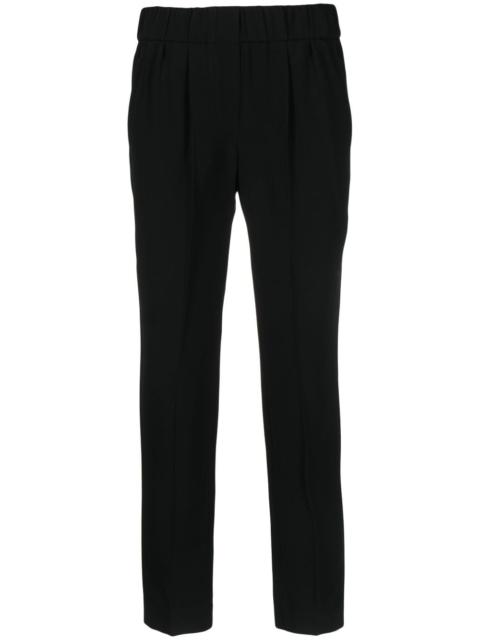 Brunello Cucinelli high-waist cropped trousers