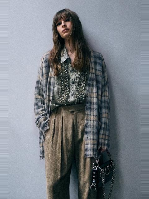 R13 Printed Oversized Cardigan