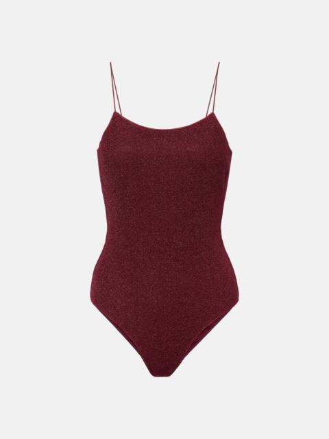 Oséree Lumière open-back swimsuit