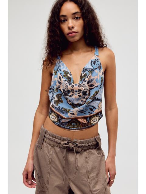 FREE PEOPLE Laila Cowl-Neck Top