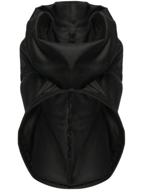 Polyester Serge Hooded Jacket