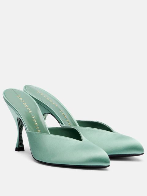 herbert levine Sitting Pretty 95 satin mules