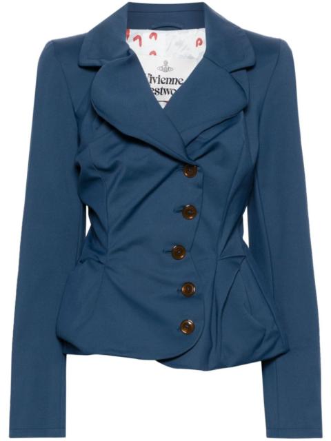 Vivienne Westwood gathered asymmetric blazer