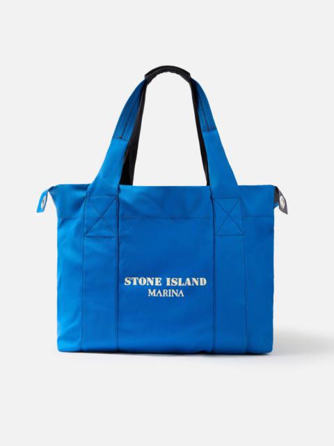 Stone Island 913XD PLATED COTTON CANVAS_STONE ISLAND MARINA