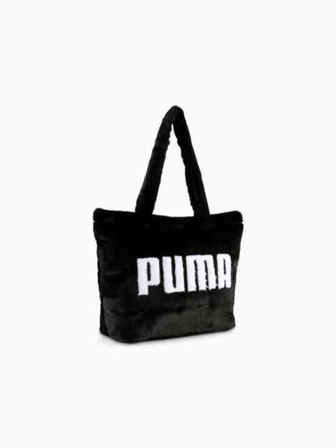 PUMA UP Faux Fur Shopper Youth