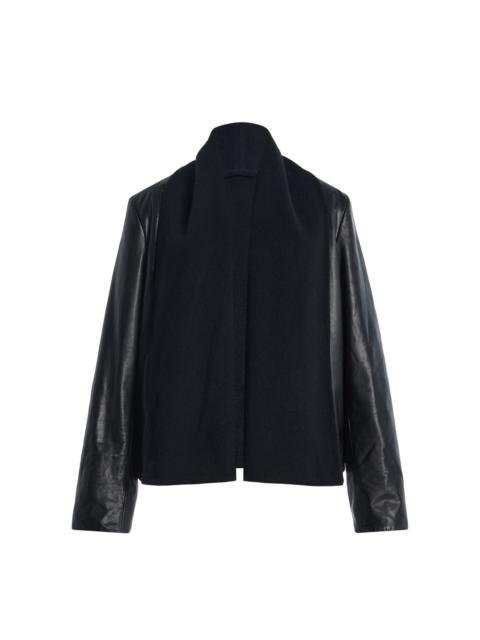 TOTEME Scarf Leather Jacket