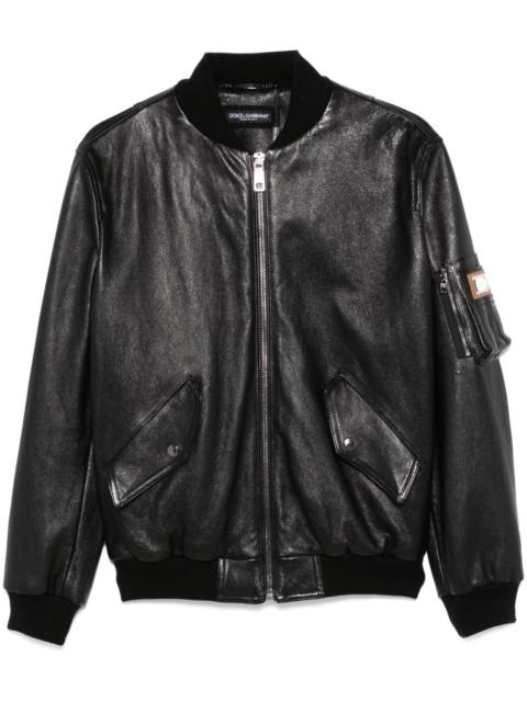 Dolce & Gabbana leather jacket