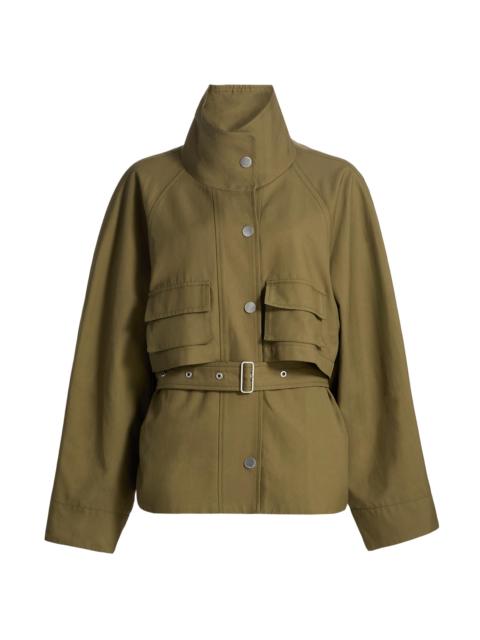 3.1 Phillip Lim Women's Twill Belted Utility Jacket - Caper