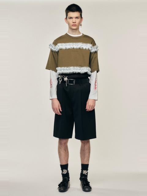 Simone Rocha Ruffle Frill T-Shirt