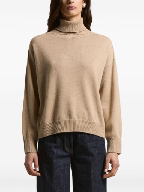 PESERICO turtleneck ribbed-cuff sweater