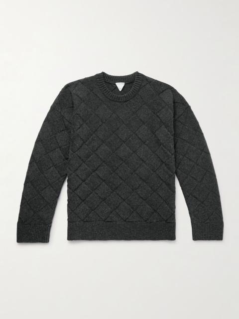 Bottega Veneta Wool-Blend Sweater Gray