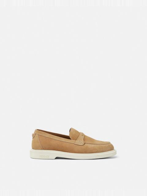 VERSACE Giuliano Suede Loafers