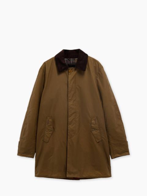 Barbour BARBOUR X BARACUTA CAR COAT TYNE WAXED SANDSTONE