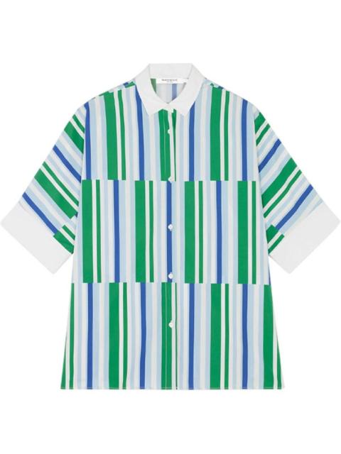 Maison Kitsuné striped shirt