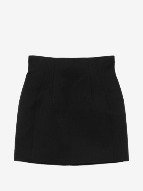 MUGLER high-waisted mini skirt
