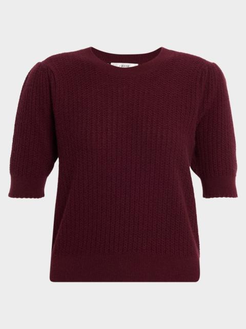 FRAME The Chain-Pointelle Sweater