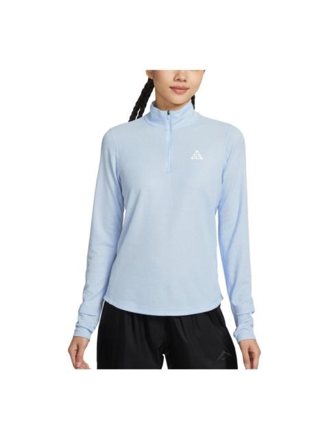 Nike (WMNS) Nike x ACG Dri-Fit Swoosh Top 'Light Blue' IO9648-407