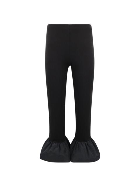 STAUD Presley bell-cuff trousers