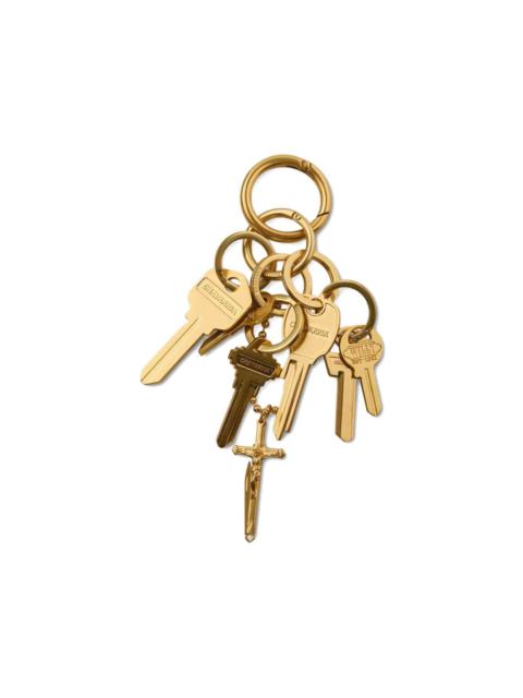 WILLY CHAVARRIA crucifix-charm key-pendant keyring