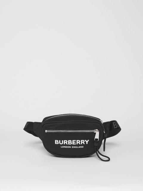 Burberry Small Logo Print ECONYL® Cannon Bum Bag
