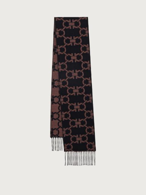 FERRAGAMO GANCINI SCARF