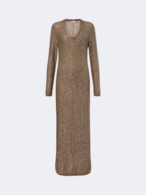 Brunello Cucinelli Sequined maxi dress