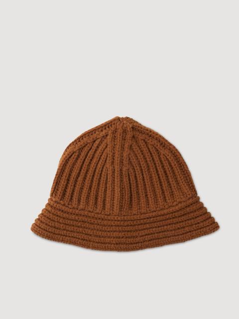 Sandro Knit bucket hat