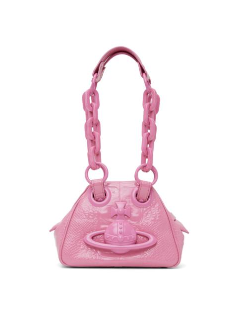 Pink Archive Chain Bag