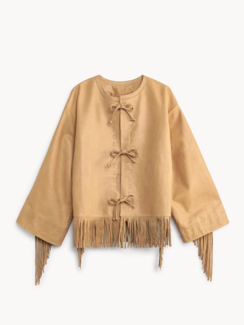 BY MALENE BIRGER Zoena leather jacket