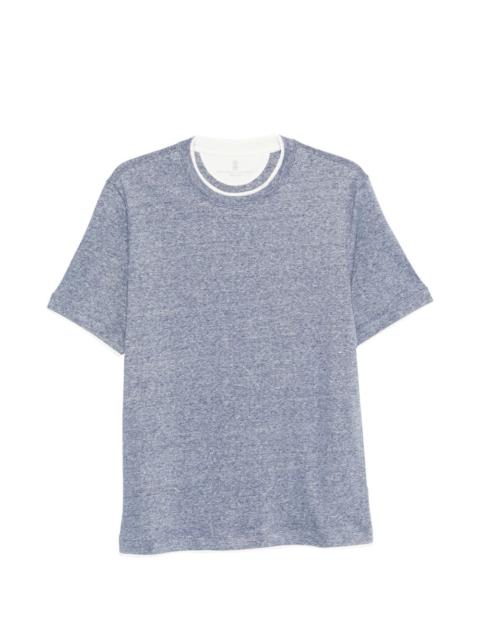 Brunello Cucinelli trimmed T-shirt