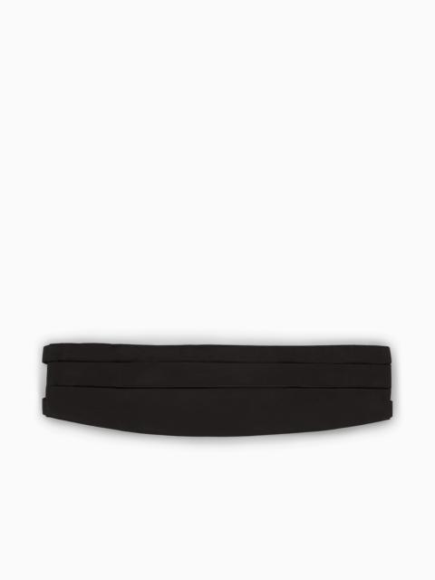 GIORGIO ARMANI Silk tuxedo cummerbund
