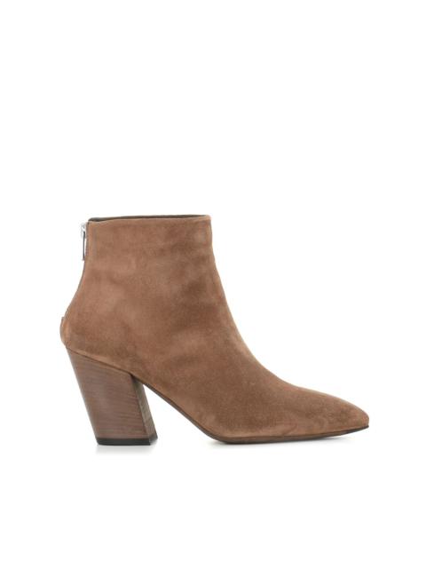 OFFICINE CREATIVE 80mm suede ankle boots