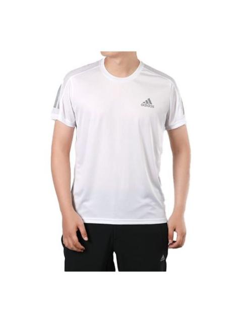 Men's adidas Running Sports Short Sleeve White T-Shirt GC7868