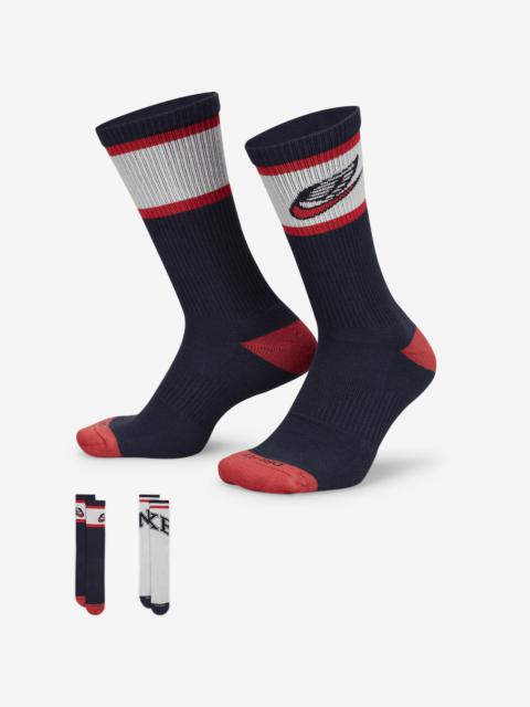 Nike Nike Everyday Plus Cushioned Crew Socks (2 Pairs)
