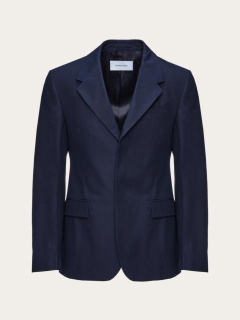 FERRAGAMO Single breasted wool blazer