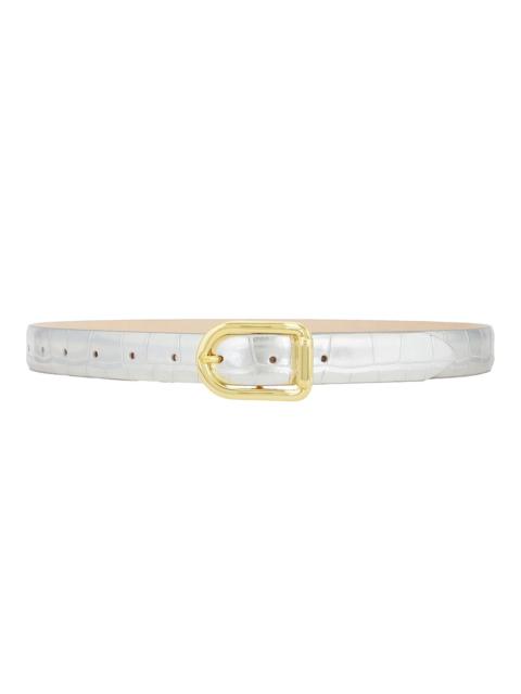 DÉHANCHE Mija Mirror Croc Belt