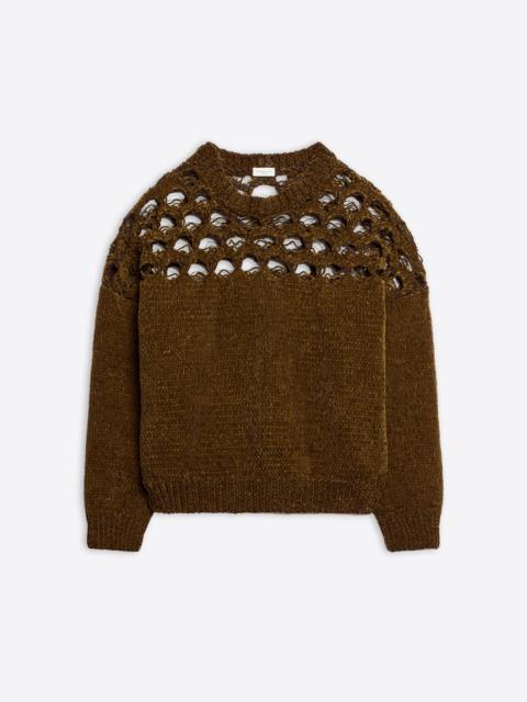 OPEN KNIT SWEATER