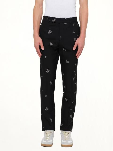 Alexander McQueen Fitted Pants in Black