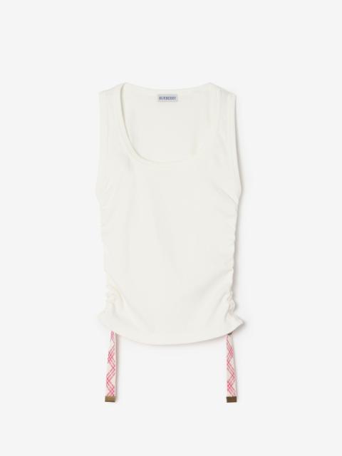Burberry Festival Cotton Blend Tank Top