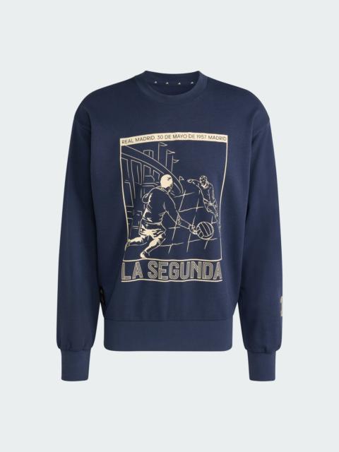 adidas Real Madrid Heritage Crew Sweat