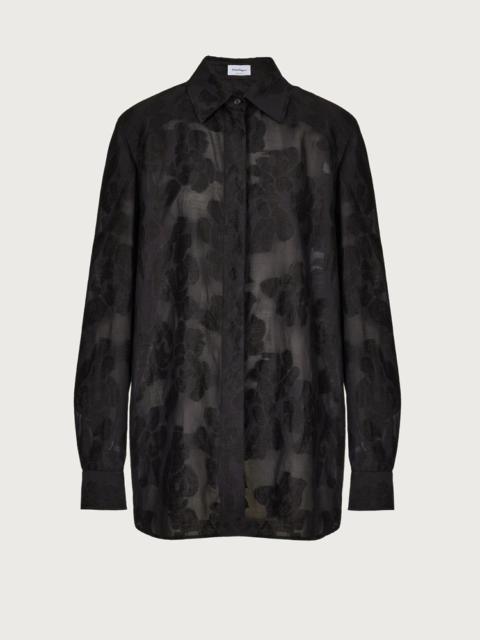 FERRAGAMO COTTON BLEND SHIRT