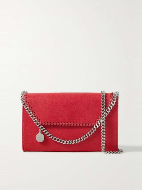 Stella McCartney Falabella mini vegetarian brushed-leather shoulder bag