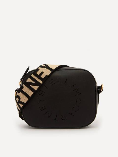 Stella McCartney Stella Logo Mini Faux Leather Cross-Body Bag